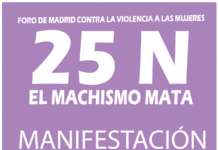 25 de noviembre, día internacional de la Eliminación de la Violencia contra la Mujer