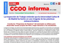 Personal becario en puestos de PAS en tu universidad? Denúncialo, cuéntanoslo.