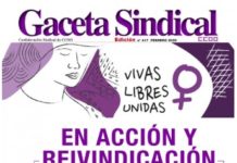 8 DE MARZO: CCOO llama a la movilización unitaria