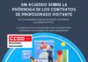 Sin acuerdo sobre la prórroga de los contratos de Profesorado Visitante