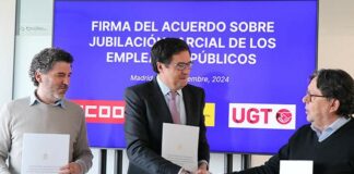 Acuerdo para la jubilación parcial del personal funcionario