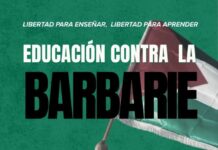 3 de octubre: Educación contra la barbarie