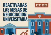 CCOO trabaja por la defensa del modelo público de universidad y por los derechos de su personal