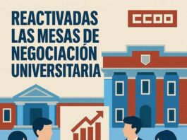 CCOO trabaja por la defensa del modelo público de universidad y por los derechos de su personal